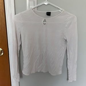 Long sleeve White Top